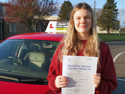 Niamh my lovely daughter passed 1st time's Testimonial