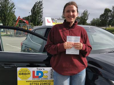 Sophia's Driving Test Pass Testimonial