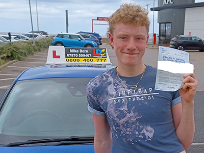 Jonathan D's Driving Test Pass Testimonial