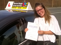 Miss Ellie Hirst's Testimonial