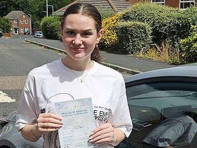 Rose's Driving Test Pass Testimonial