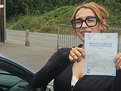 Scarlett's Driving Test Pass Testimonial