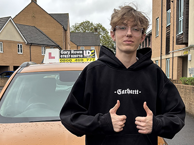 Oliver Domagala's Driving Test Pass Testimonial