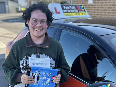Claudius's Driving Test Pass Testimonial