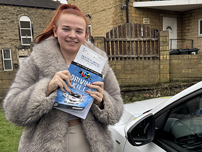 Laura Garside's Driving Test Pass Testimonial