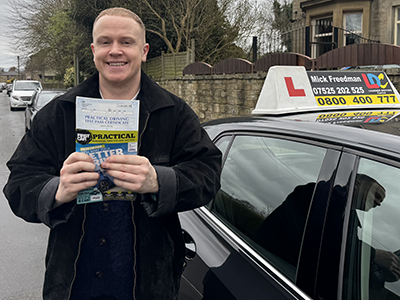 Luke Odriscoil's Driving Test Pass Testimonial