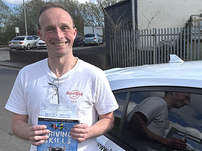 Andrew Sunmerscsles's Driving Test Pass Testimonial