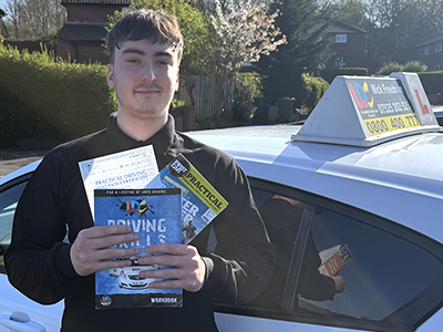 Jordan Browning's Driving Test Pass Testimonial
