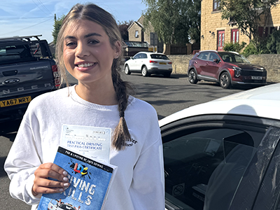 Daisy Miller's Driving Test Pass Testimonial