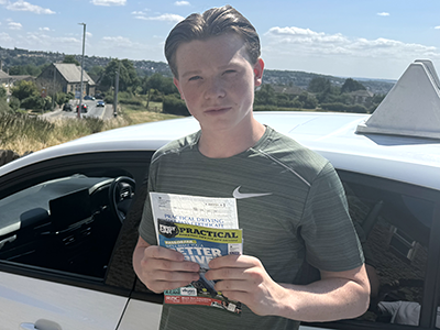 Jacob Fletcher's Driving Test Pass Testimonial