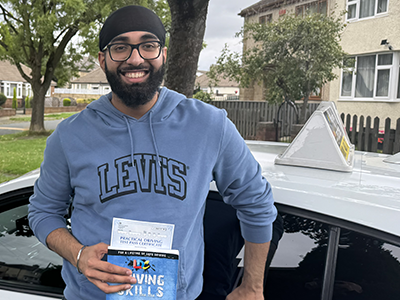 Jujharveer Singh's Driving Test Pass Testimonial
