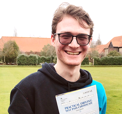 Aidan Barnett's Driving Test Pass Testimonial
