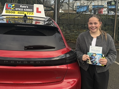Lilia Sykes's Driving Test Pass Testimonial