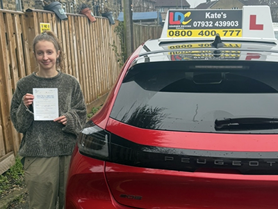 Honey Nudds's Driving Test Pass Testimonial