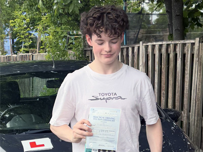 Oliver McLoughlin's Driving Test Pass Testimonial