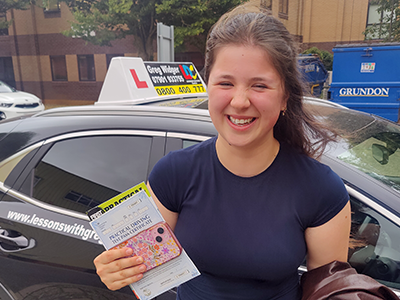 Darina's Driving Test Pass Testimonial