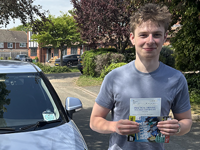 Finlay Burnell's Driving Test Pass Testimonial