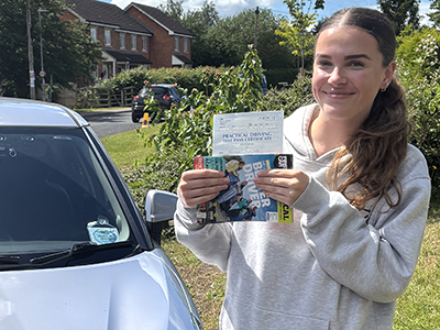 Katelyn Atkins's Driving Test Pass Testimonial