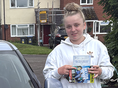 Parice Jules's Driving Test Pass Testimonial