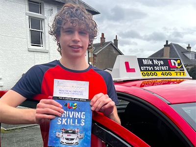 Jonathan Pont's Driving Test Pass Testimonial