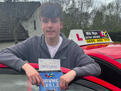Alexander Hesketh's Driving Test Pass Testimonial