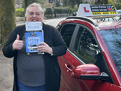 Angela Ferns's Driving Test Pass Testimonial