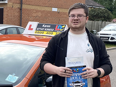 Mitchell 's Driving Test Pass Testimonial