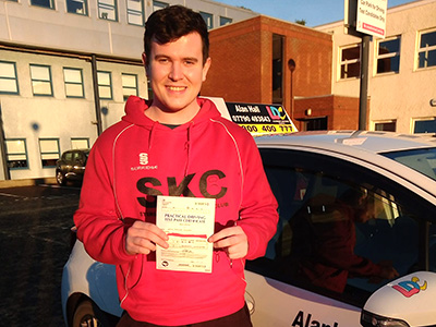 Jamie's Driving Test Pass Testimonial