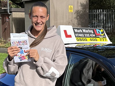 Levanah Scullion's Driving Test Pass Testimonial