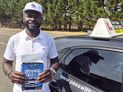 Bob Aigbomian's Driving Test Pass Testimonial