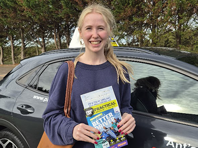 Sophie Farr's Driving Test Pass Testimonial