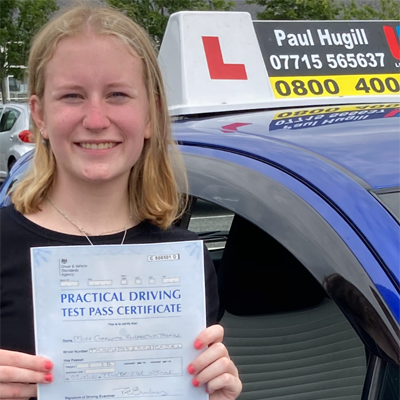 Charlotte Thomas's Testimonial