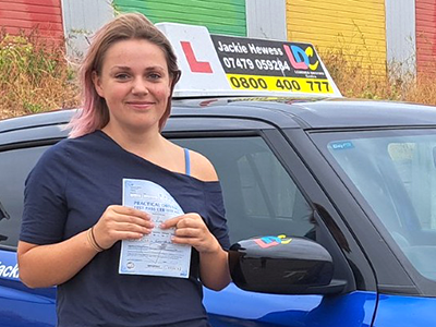 Louisa Funnell's Driving Test Pass Testimonial