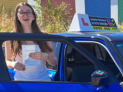 Jennie Blaber's Driving Test Pass Testimonial