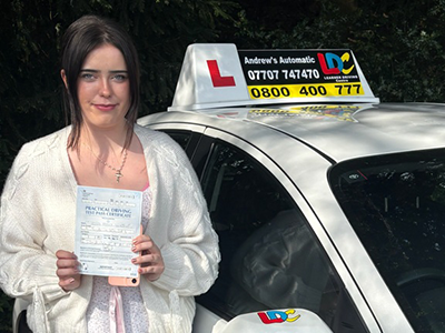 Georgia Wagstaff's Driving Test Pass Testimonial