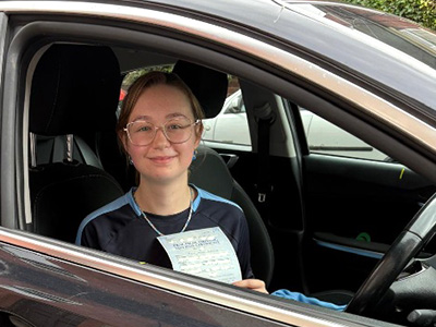 Kylie Forster's Driving Test Pass Testimonial