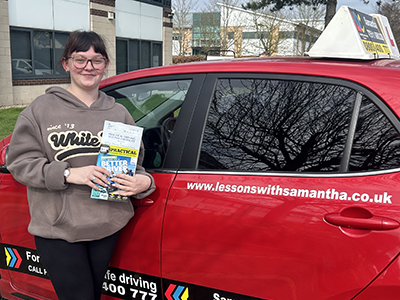 Shannon Watling 's Driving Test Pass Testimonial