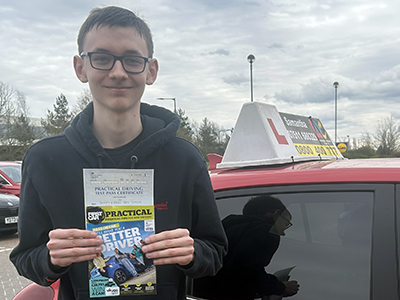 James Dixon 's Driving Test Pass Testimonial