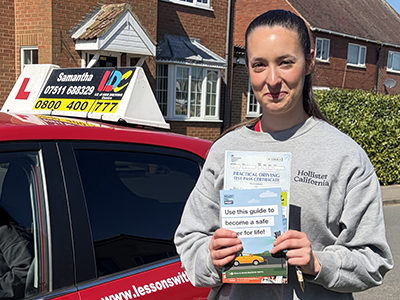 Georgia O’Leary Ward 's Driving Test Pass Testimonial