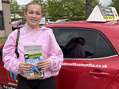 Mary savage 's Driving Test Pass Testimonial