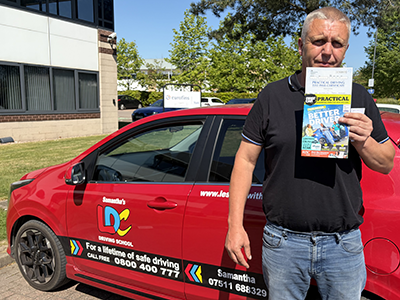 Nicolas Moore 's Driving Test Pass Testimonial