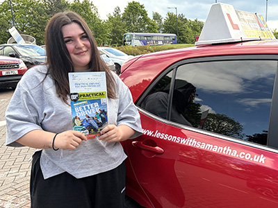 Holly Grimes 's Driving Test Pass Testimonial