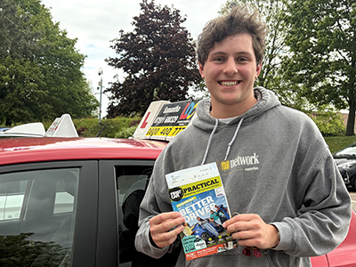 Adam Settle 's Driving Test Pass Testimonial