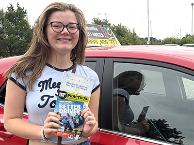 Sophia Boswell's Driving Test Pass Testimonial