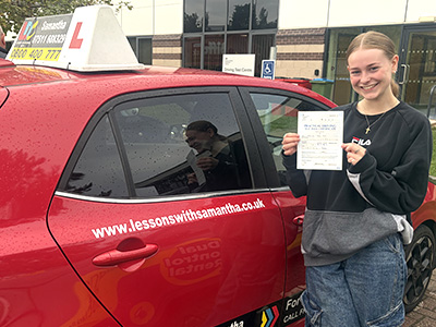 Matilda Topp's Driving Test Pass Testimonial