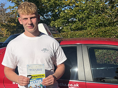 Lucas Scott 's Driving Test Pass Testimonial