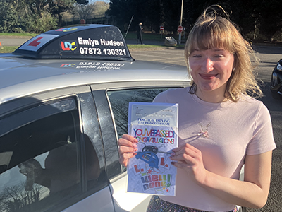 Ella Stanley's Driving Test Pass Testimonial