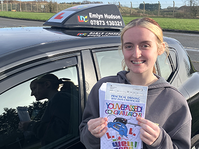 Libby Buckler's Driving Test Pass Testimonial