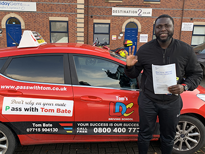 Teddy Beyai's Driving Test Pass Testimonial