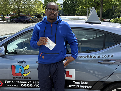 Emmanuel's Driving Test Pass Testimonial